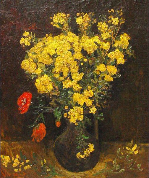 Vincent Van Gogh Vase with Lychnis china oil painting image